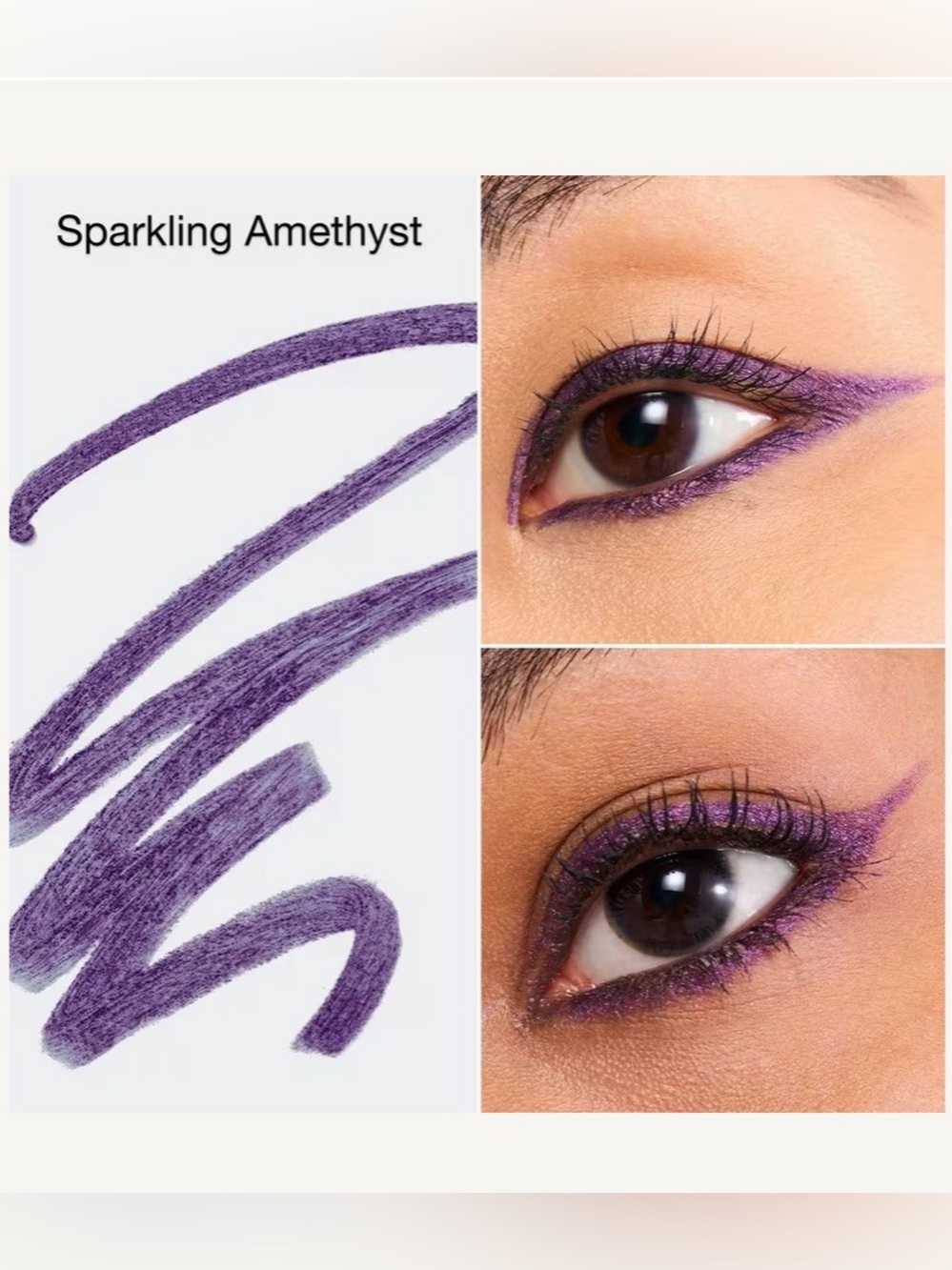NEW Clinique High Impact Gel Tech Eyeliner Ultra Pigmented Sparkling Amethyst 08 - Picture 2 of 8